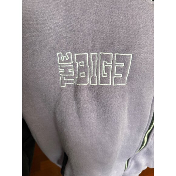 TKS Apparel Bomber Varsity Jacket Men's L Octopus Cotton Hip Hop Streetwear - Picture 4 of 14